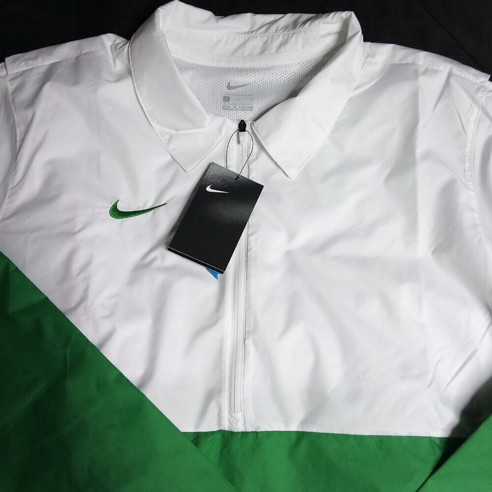 NWT Nike Oregon Ducks 1/2 Zip Windbreaker Jacket Pullover